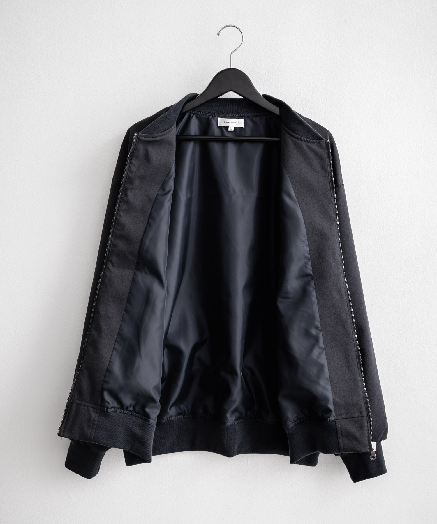 オーバーサイズ TRストレッチMA-1/ジップアップショートブルゾン 14119