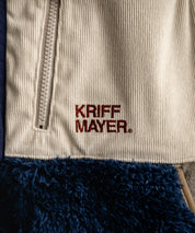 KRIFF MAYER クリフメイヤー スタンドネック配色切替シャギーボアベスト 2514402 15292