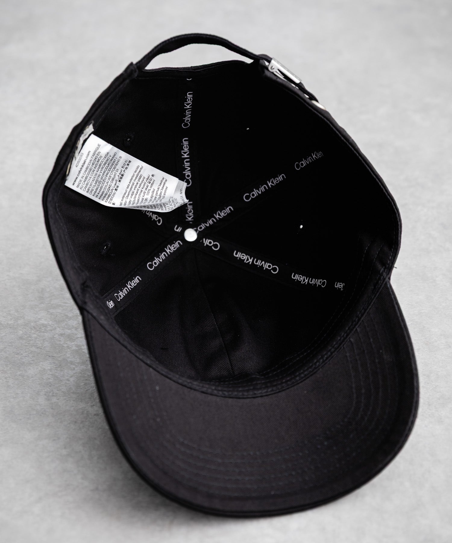 Calvin Klein カルバンクライン LOGO TWILL CAP ワンポイントブランド