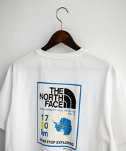 THE NORTH FACE ザ・ノースフェイス M'S TRANS ANTARCTIC S/S R/TEE 1 接触冷感 UVカット レギュラーフィット半袖プリントTシャツ 15938