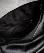 PUレザー ビッグショルダーバッグ 14290