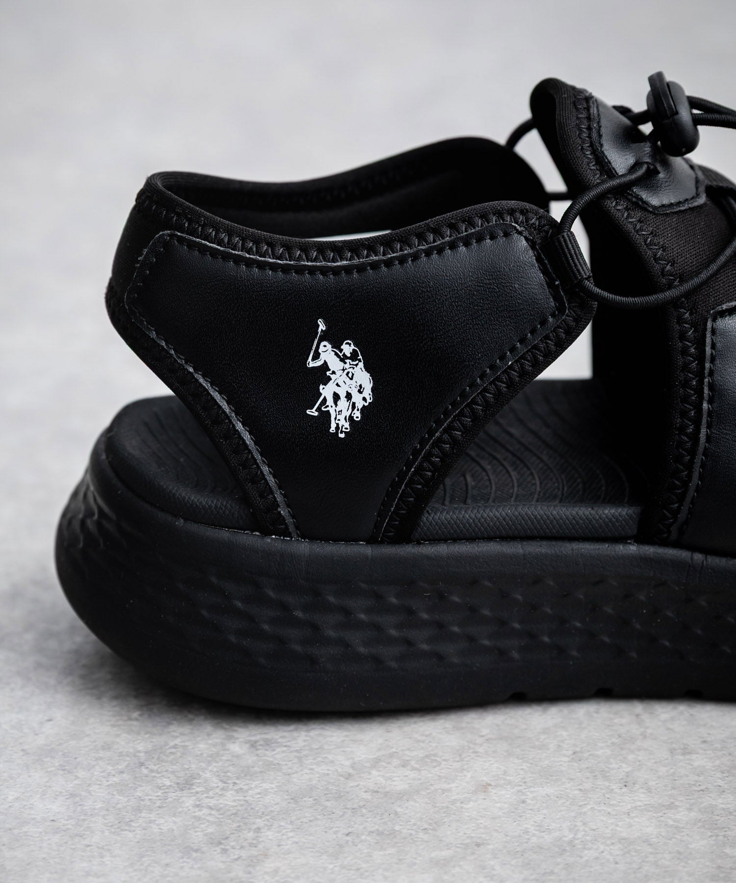 U.S. POLO ASSN. ユーエスポロアッスン ワンポイントロゴ厚底スニーカーサンダル 15734