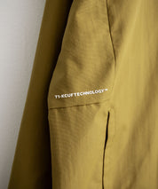 HUF ハフ ALL CAPS SHELL JACKET オーバーサイズラグランスリーブナイロンジャケット 15017