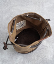 Butler Verner Sails バトラーバーナーセイルズ 日本製 国産 モールドレザー巾着ショルダー JA-2141 11034