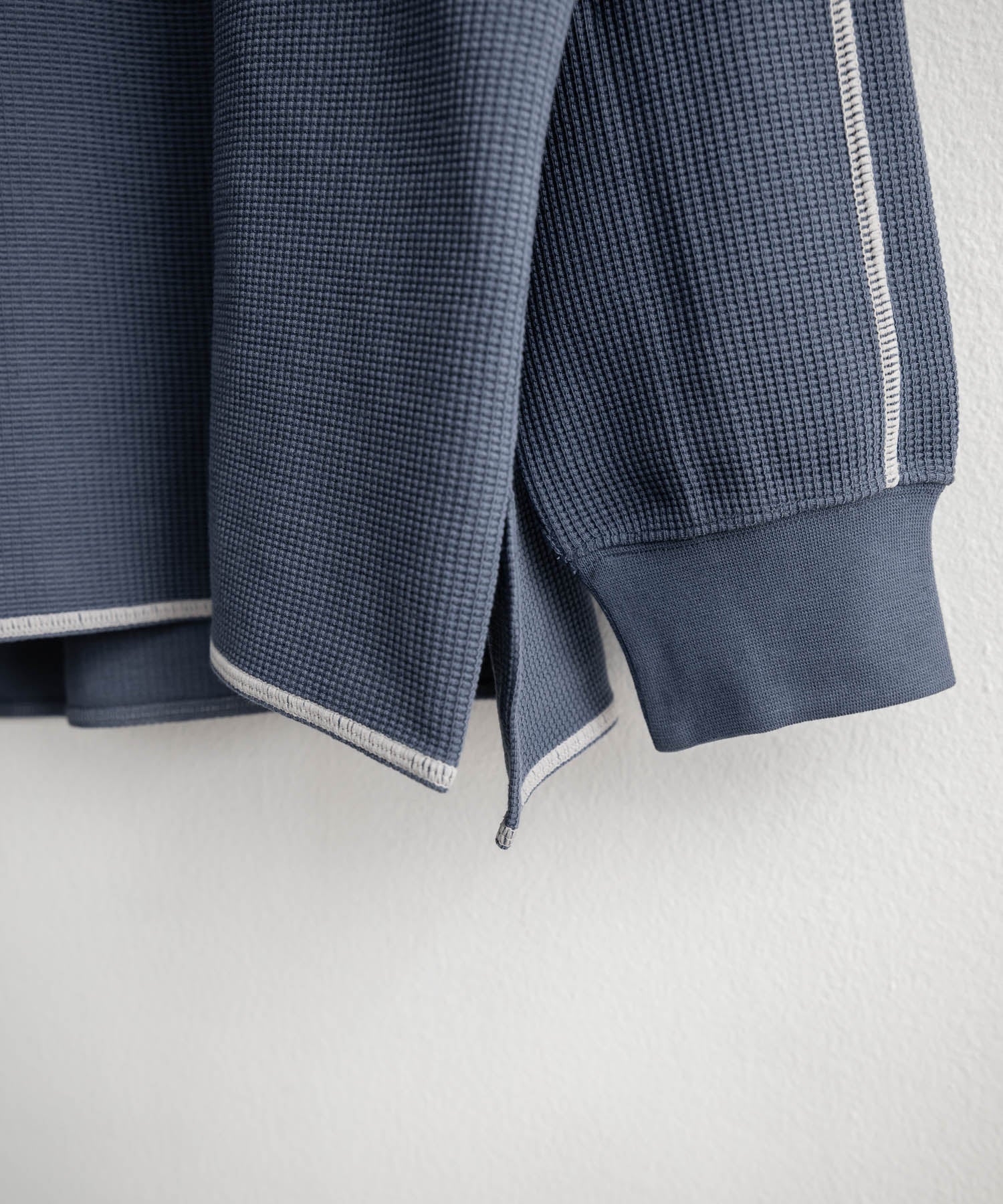 THE NORTH FACE ザ・ノースフェイス M'S SERRA L/S R/TEE ワンポイントロゴ刺繍ワッフル長袖Tシャツ 15889