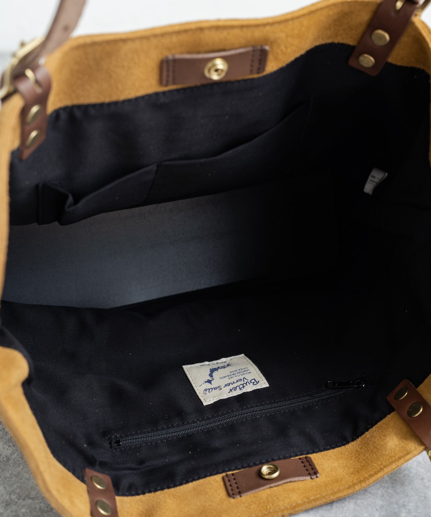 新色追加 Butler Verner Sails バトラーバーナーセイルズ 日本製/国産スエードビッグトートバッグ JA-1157-55 1930