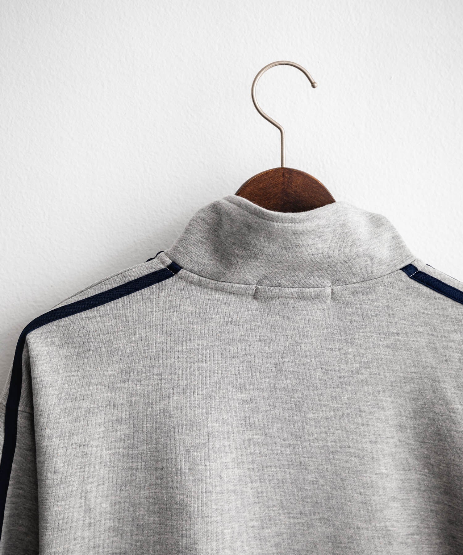 U.S. POLO ASSN. ユーエスポロアッスン half zip sweat shirt オーバーサイズ袖ラインワンポイントロゴ刺繍ハーフジップ裏毛スウェット 14862