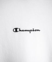 Champion チャンピオン オーバーサイズ袖ラインロゴ裏毛プルオーバーパーカー Mens Hooded Sweatshirt
