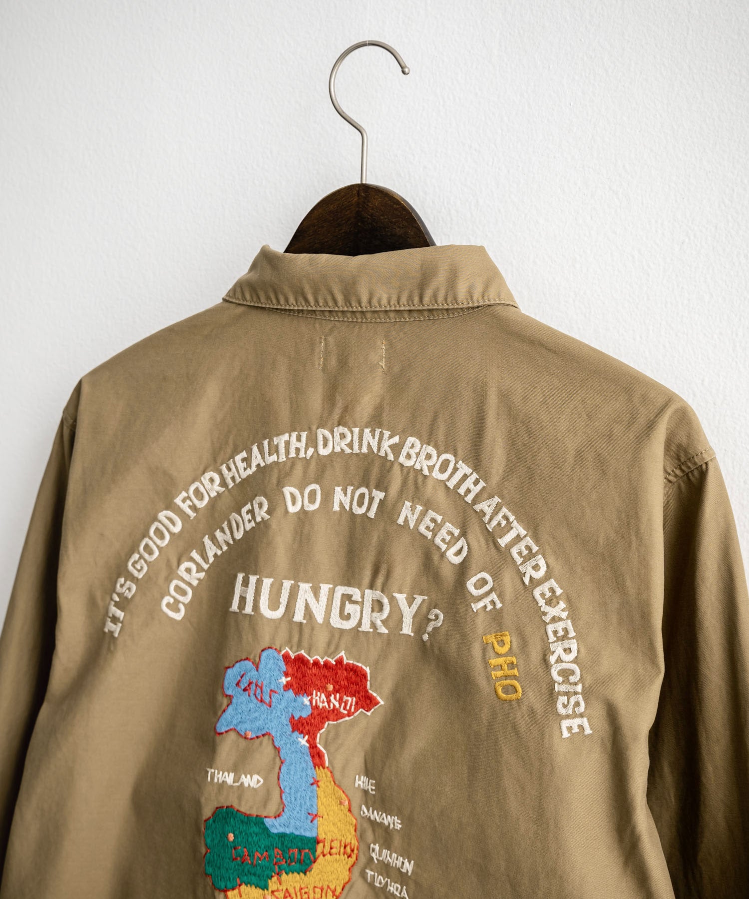 KRIFF MAYER クリフメイヤー スーベニア刺繍長袖ミリタリーシャツジャケット 2514001 14783