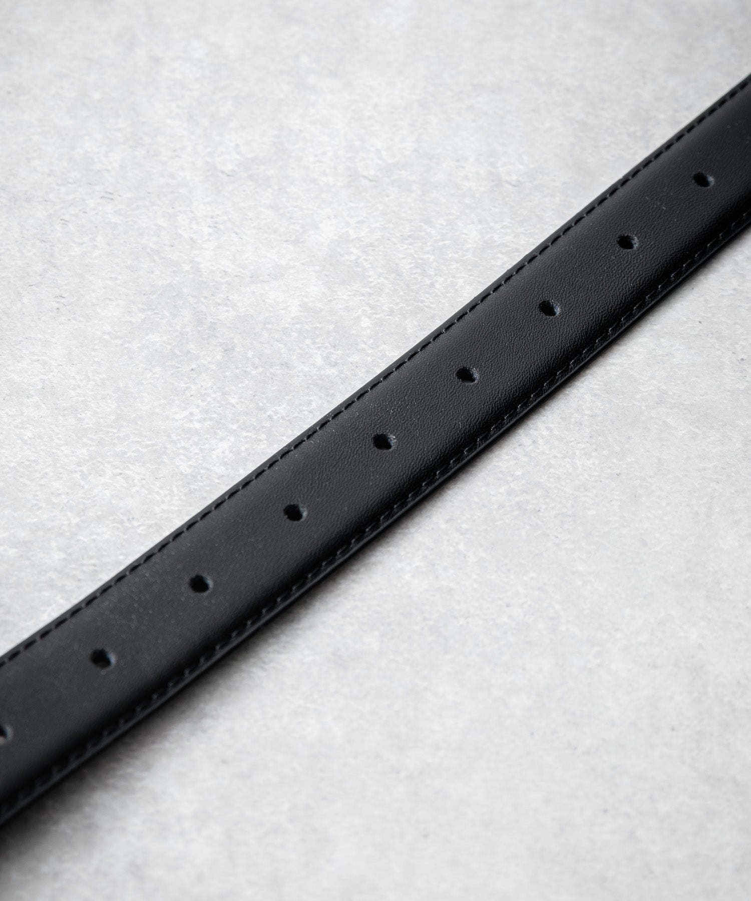 リアルレザー 本革 マットスクエアバックルベルト 15730