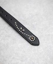 Dickies ディッキーズ サイズ調整可能 30mm PUレザー スタッズベルト 16243