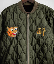 YOIDORE 酔いどれ スーベニア刺繍キルティング2wayリバーシブルジャケット 14890