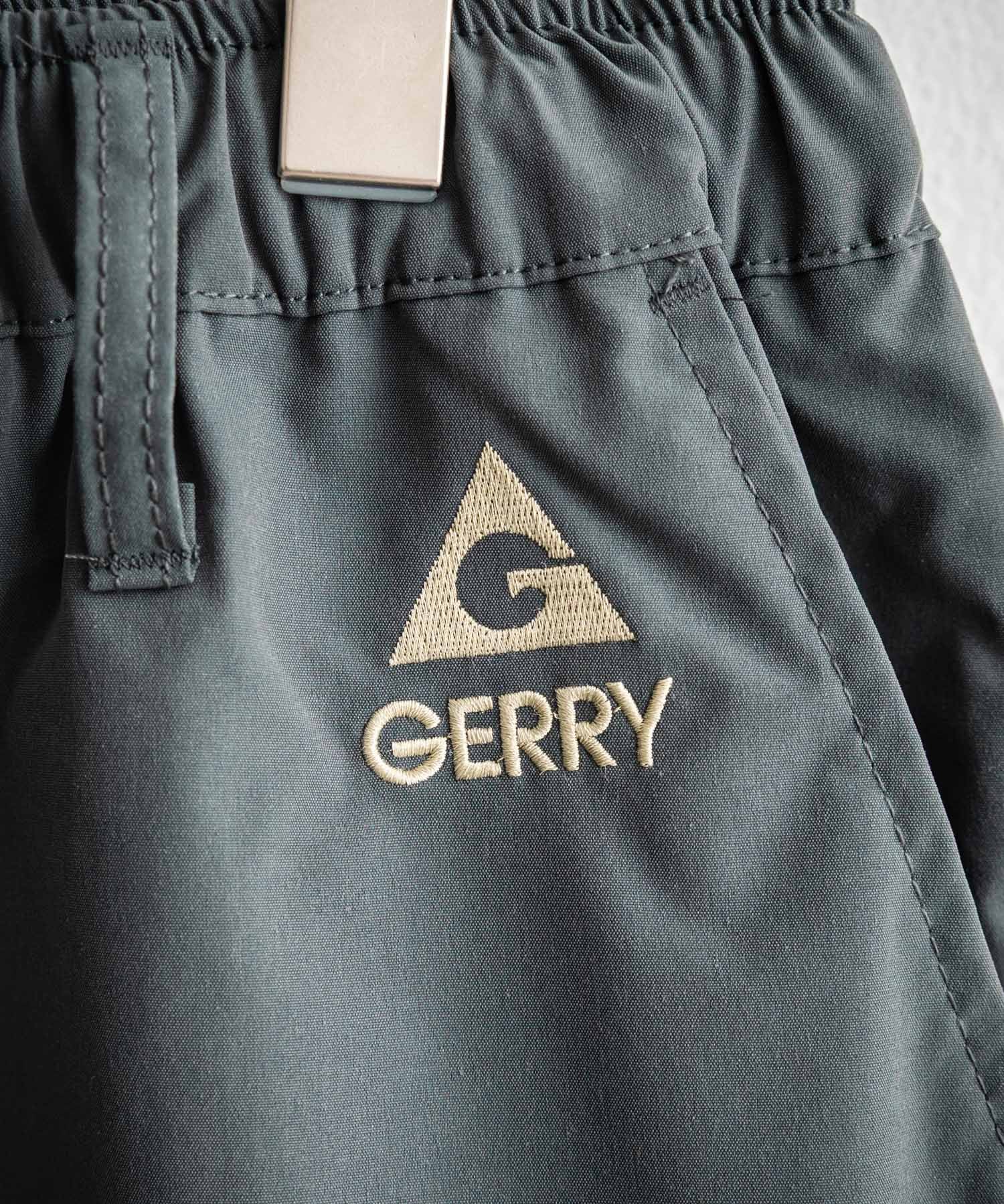 GERRY ジェリー 撥水 ストレッチ ワンポイントロゴ刺繍クライミングスリムジョガーパンツ 15114