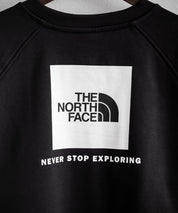THE NORTH FACE ザ・ノースフェイス MEN S RAGLAN REDBOX CREW/バックプリントラグランクルーネック裏起毛トレーナー 15354