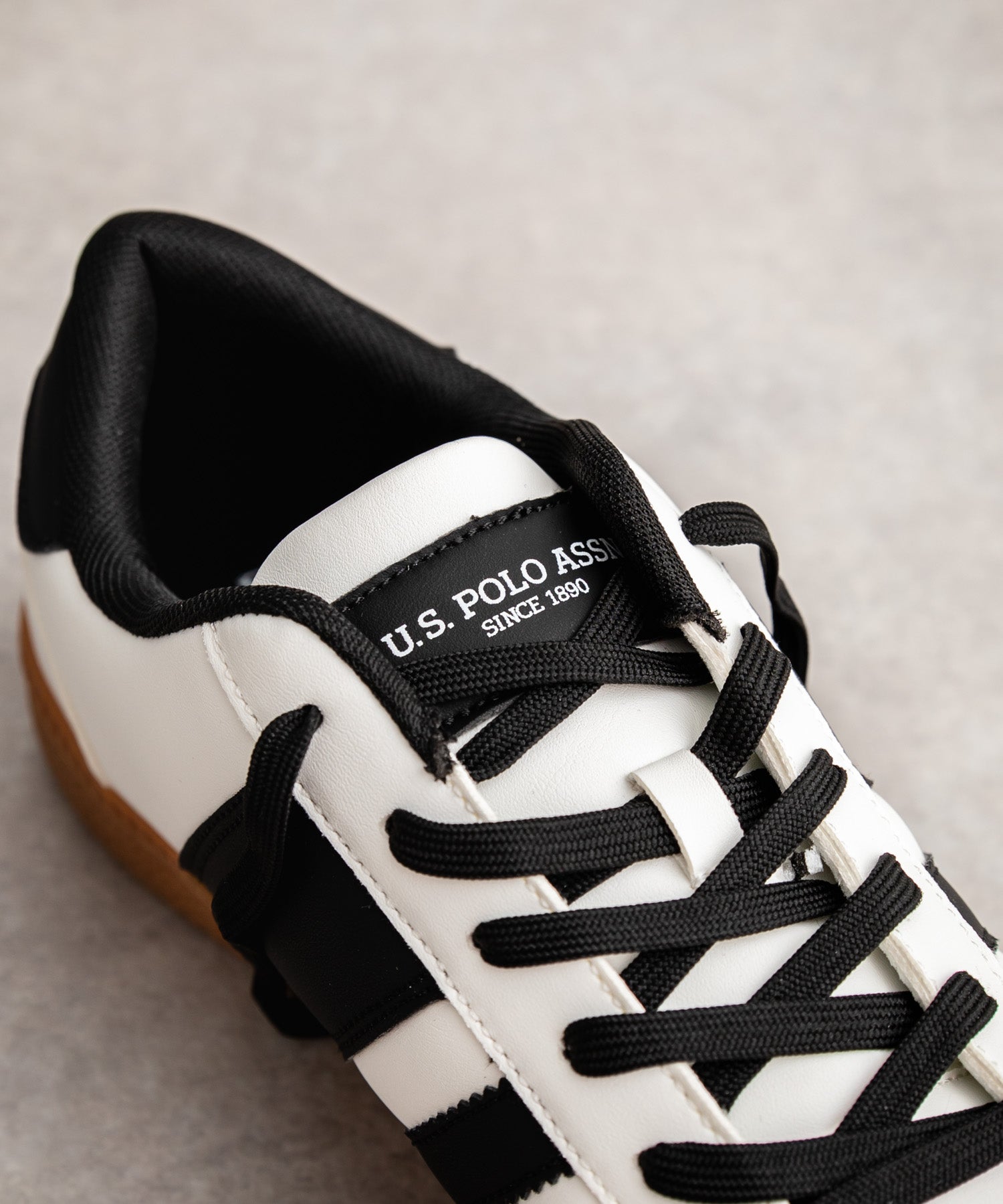 U.S.POLO ASSN. ユーエスポロアッスン ワンポイントロゴ厚底クラシックローカットスニーカー 14932