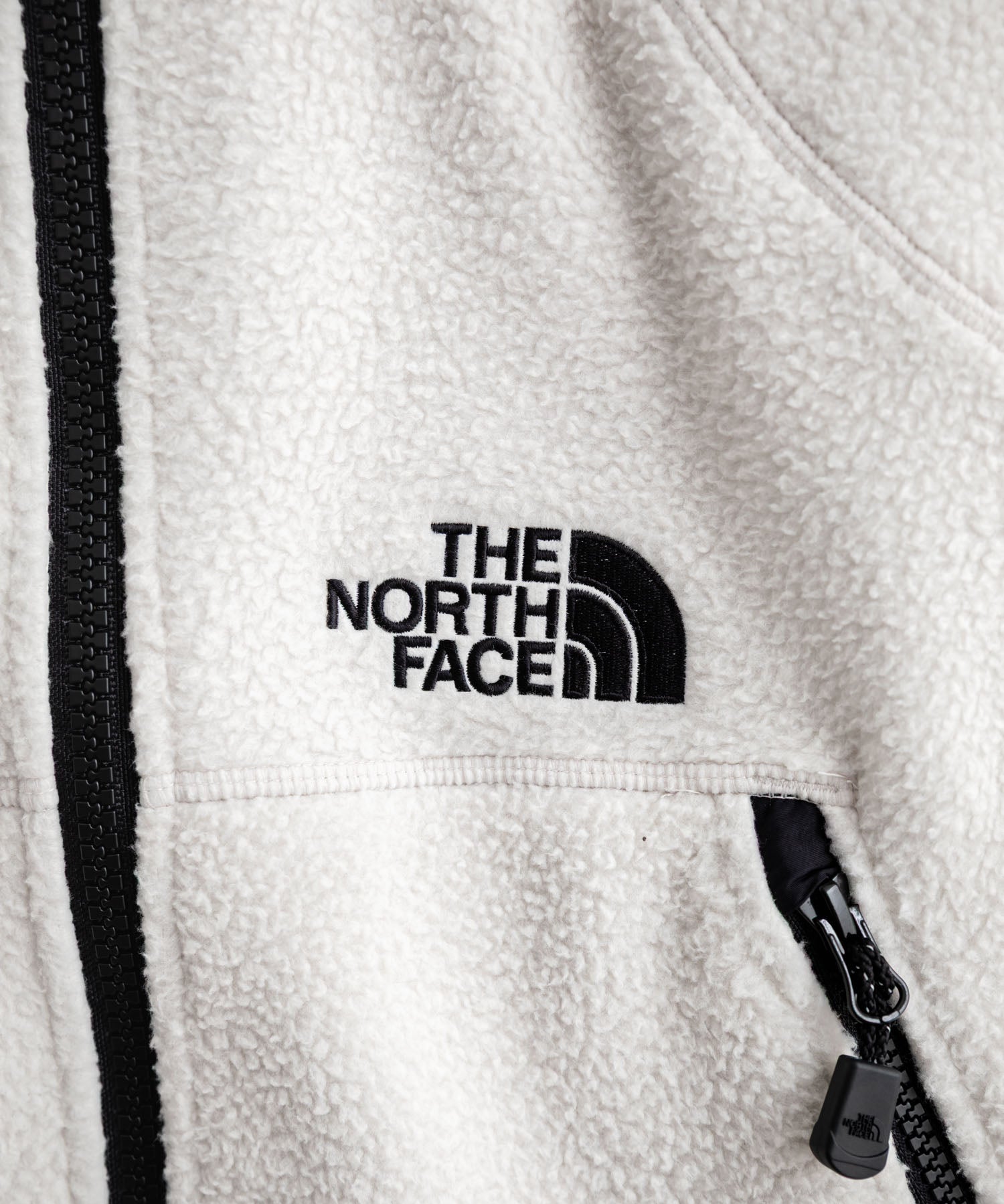 日本未展開モデル THE NORTH FACE ノースフェイス WHITE LABEL ホワイトレーベル TROMS FLEECE JACKET ショートボアフリースフーディージャケット 16565