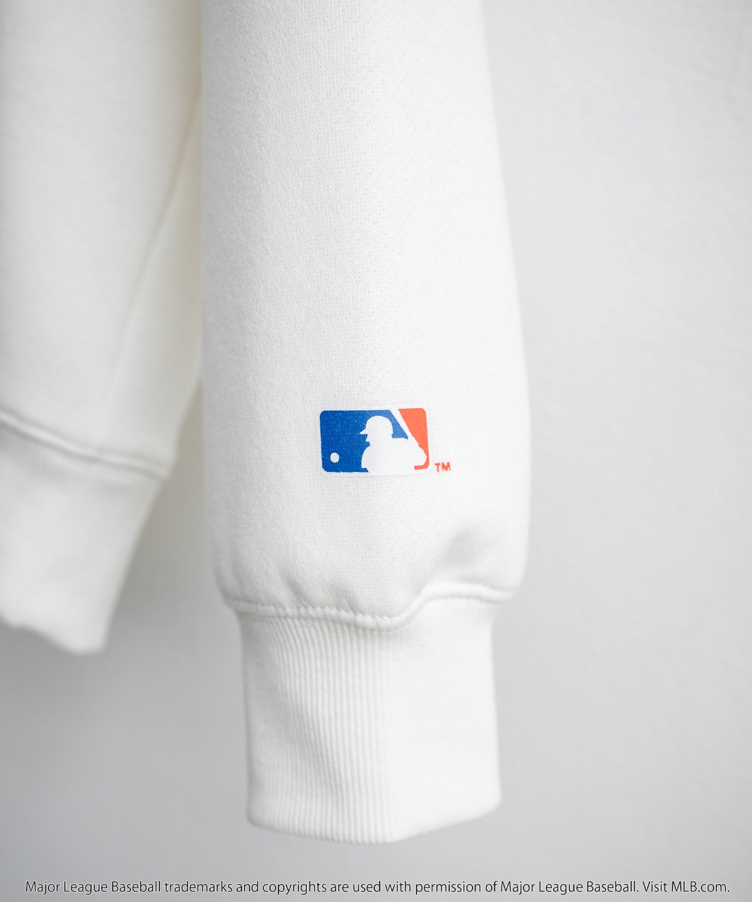 MLB メジャーリーグベースボール NYY LAD SD 別注 オーバーサイズ裏起毛クルーネックスウェット/ワンポイントロゴ刺繍長袖トレーナー 16319