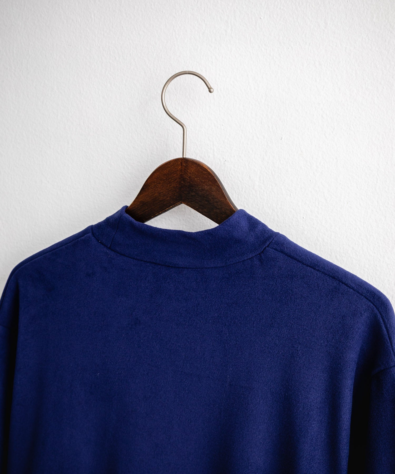 ストレッチフリースハイネック長袖Tシャツ 14855