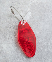 日本製 アクリルホテルキーリング ACRYLIC HOTEL KEY HOLDER(325) AW-1298-2 1938