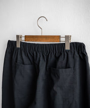 新色追加 接触冷感多機能素材リネンライク ワイドバルーンイージーパンツ 15481