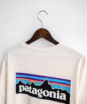 Patagonia パタゴニア MS P 6 LOGO T SHIRT オーガニックコットンバックプリントP-6ロゴ半袖Tシャツ 16144