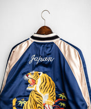 KRIFF MAYER クリフメイヤー スーベニア刺繍ひっくりスカジャン/リバーシブルダブルジップ短丈ブルゾン 2515102 14883