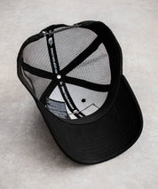 THE NORTH FACE ザ・ノースフェイス MUDDER TRUCKER メッシュスナップバックキャップ ロゴワッペンベースボールキャップ