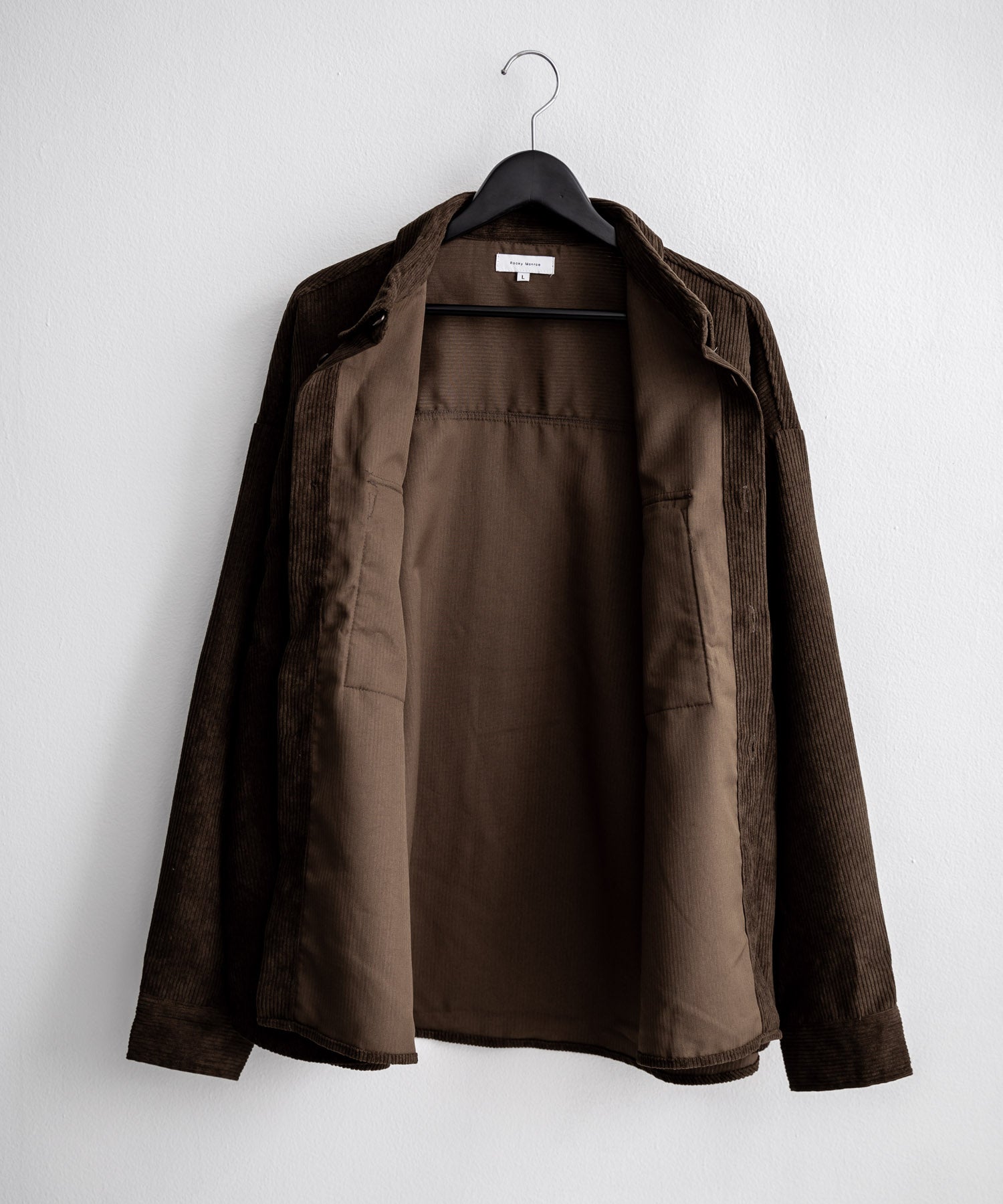 【セットアップ】オーバーサイズコーデュロイ CPOシャツジャケット＆ワイドパンツ 15247