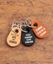 Butler Verner Sails 日本製 COWタグ レザーキーチャーム 12765