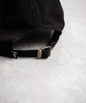 HUF ハフ OG CORDUROY 6-PANEL CV HAT ワンポイントロゴ刺繍コーデュロイキャップ 15022