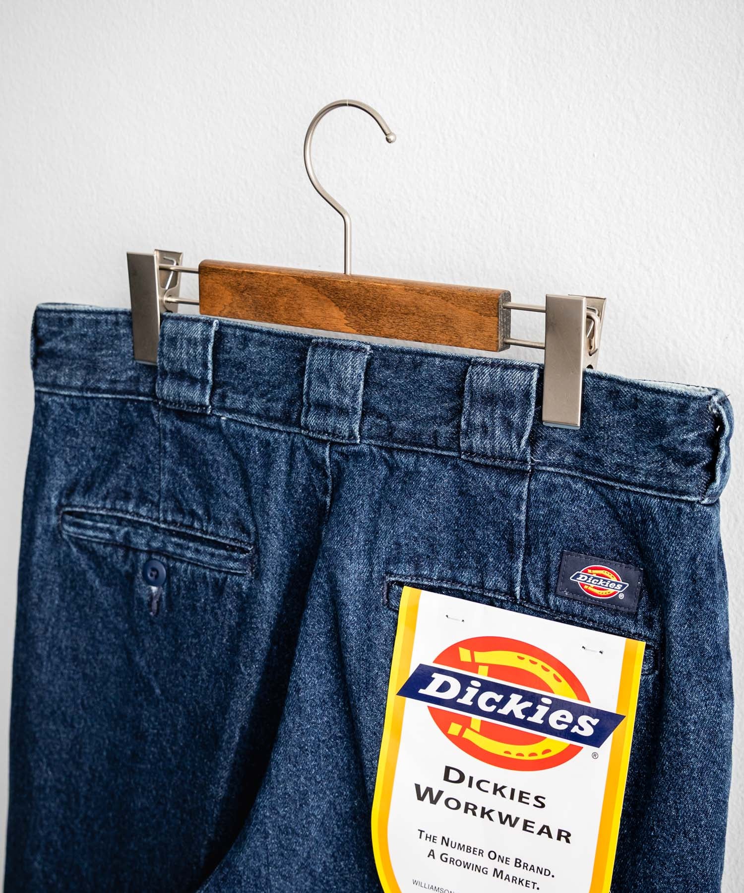 Dickies ディッキーズ デニム874ワークパンツ/ワイドストレートデニムパンツ