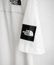 THE NORTH FACE WHITE LABEL STITCH DYEING S/S R/TEE オーバーサイズステッチラインワンポイントロゴピグメント加工半袖Tシャツ 16163