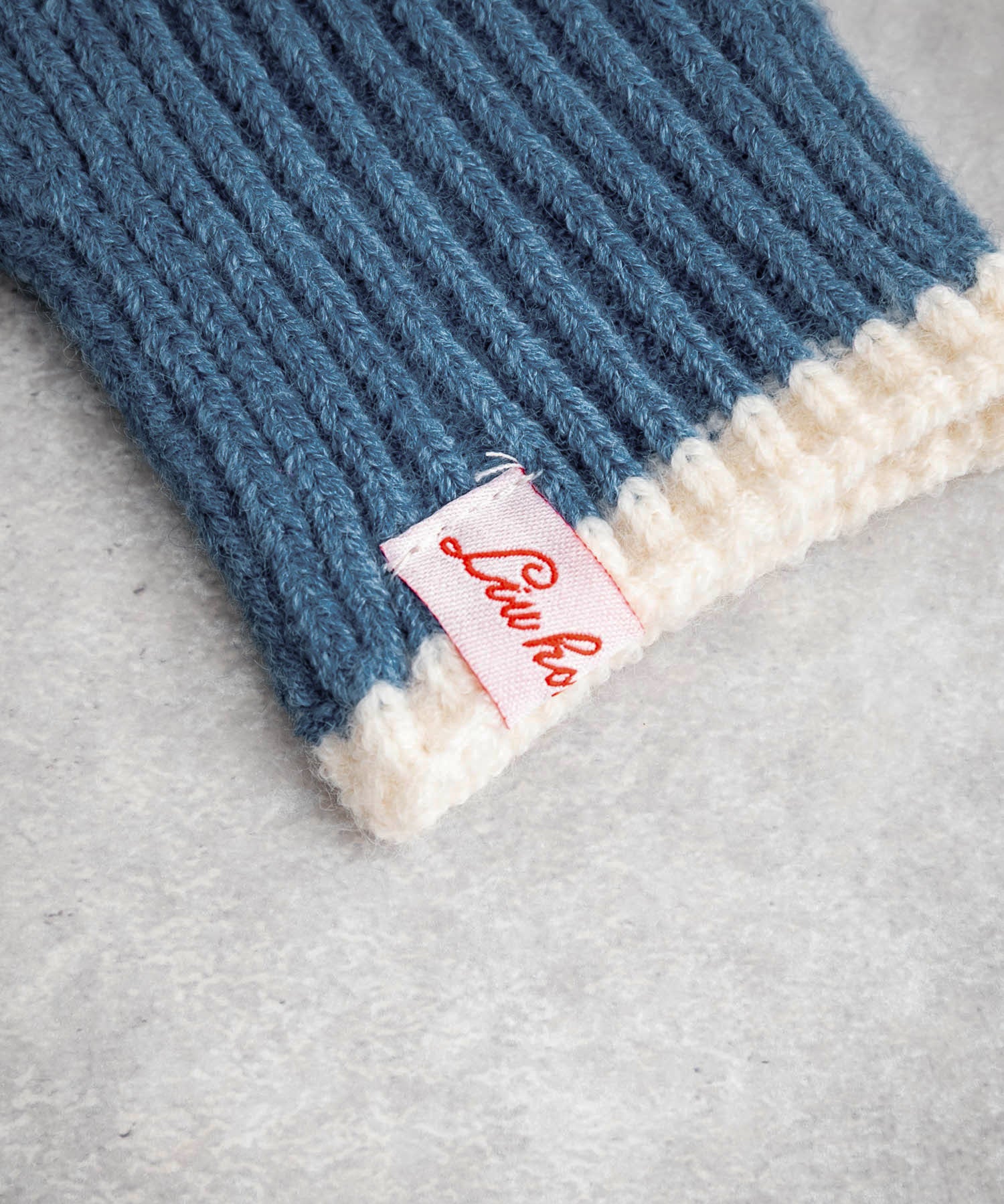 【スマホ/タッチパネル対応】ホールタッチリブニットライングローブ手袋 15255