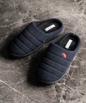 U.S. POLO ASSN. ユーエスポロアッスン ワンポイントロゴ無地/チェック/ストライプモックシューズ 14948