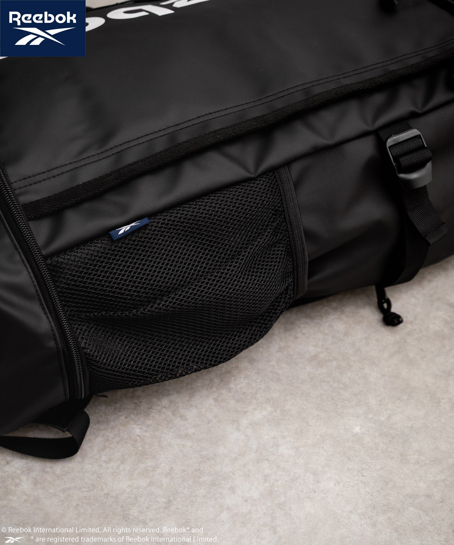 Reebok リーボック ボックスバックパック/ロゴ入りスクエア型A4収納可能大容量リュック 14839