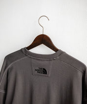 日本未展開モデル THE NORTH FACE ザ・ノースフェイス WHITE LABEL ホワイトレーベル MINI BOX STITCH SWEATSHIRTS オーバーサイズミニボックスロゴ刺繍ステッチスウェット 15064