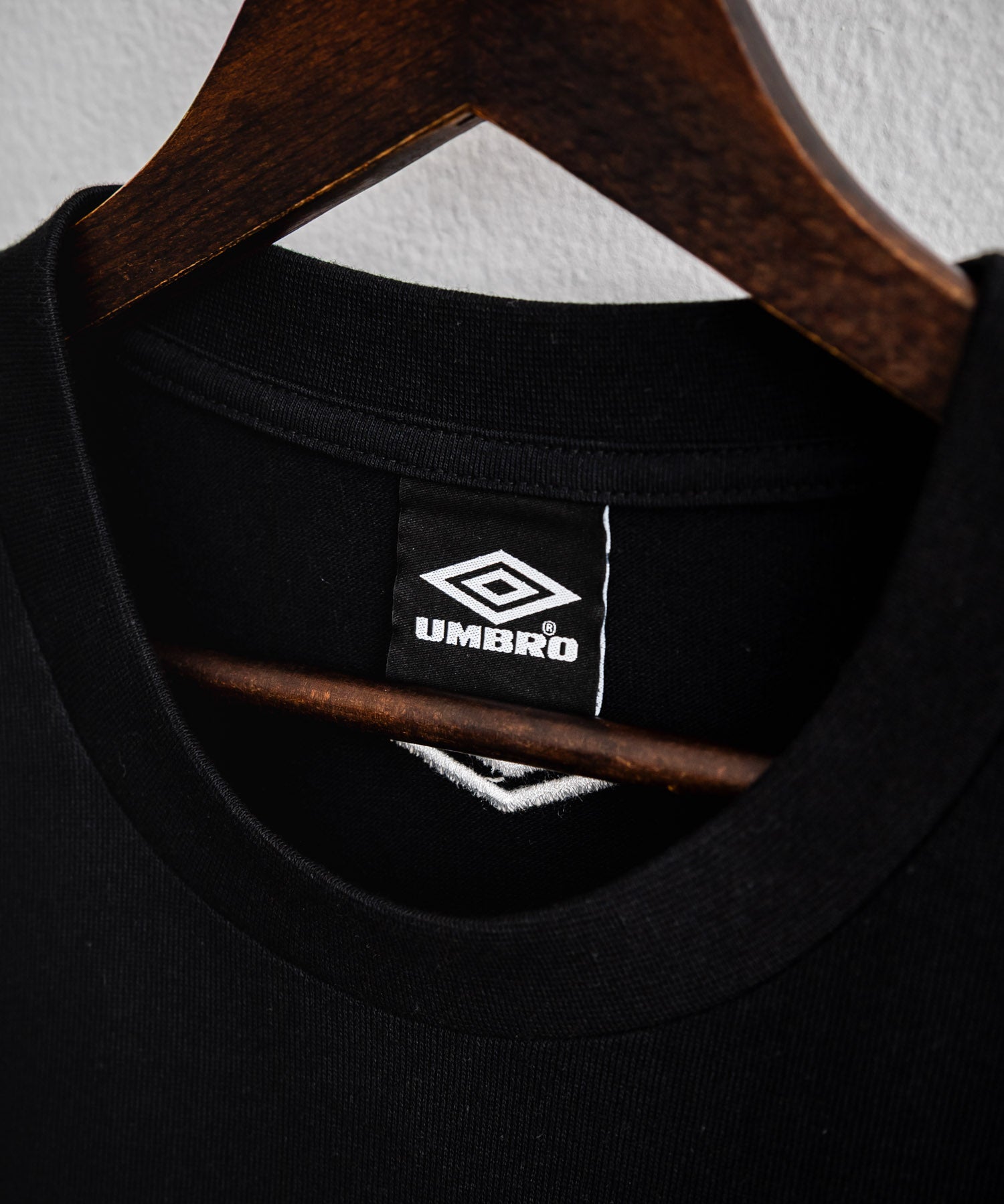 UMBRO アンブロ 別注コラボ オーバーサイズワンポイントロゴ刺繍クルーネック半袖Tシャツ