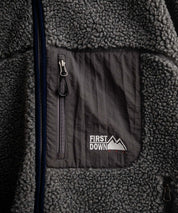 FIRST DOWN ファーストダウン BOA FLEECE JKT ロゴ刺繍タンブリングボアフリースジャケット F942021 14981