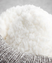 FRUIT OF THE LOOM フルーツオブザルーム 内ボアリンクススリッパ/リンクス編みワンポイントロゴ室内用スリッパ 15461