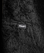 HUF ハフ CORSO HEAVYWEIGHT F/Z HOODIE オーバーサイズヘビーウェイトダブルジップボアフリースパーカー 15018