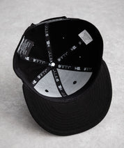 NEW ERA ニューエラ Flat Bill Snapback Cap 9FIFTY フラットバイザーワンポイントフラッグロゴ刺繍ベースボールキャップ 16119