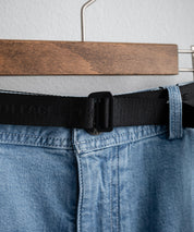 THE NORTH FACE WHITE LABEL BRIS DENIM SHORTS ロゴ刺繍ワイドデニムイージーショートパンツ 16164