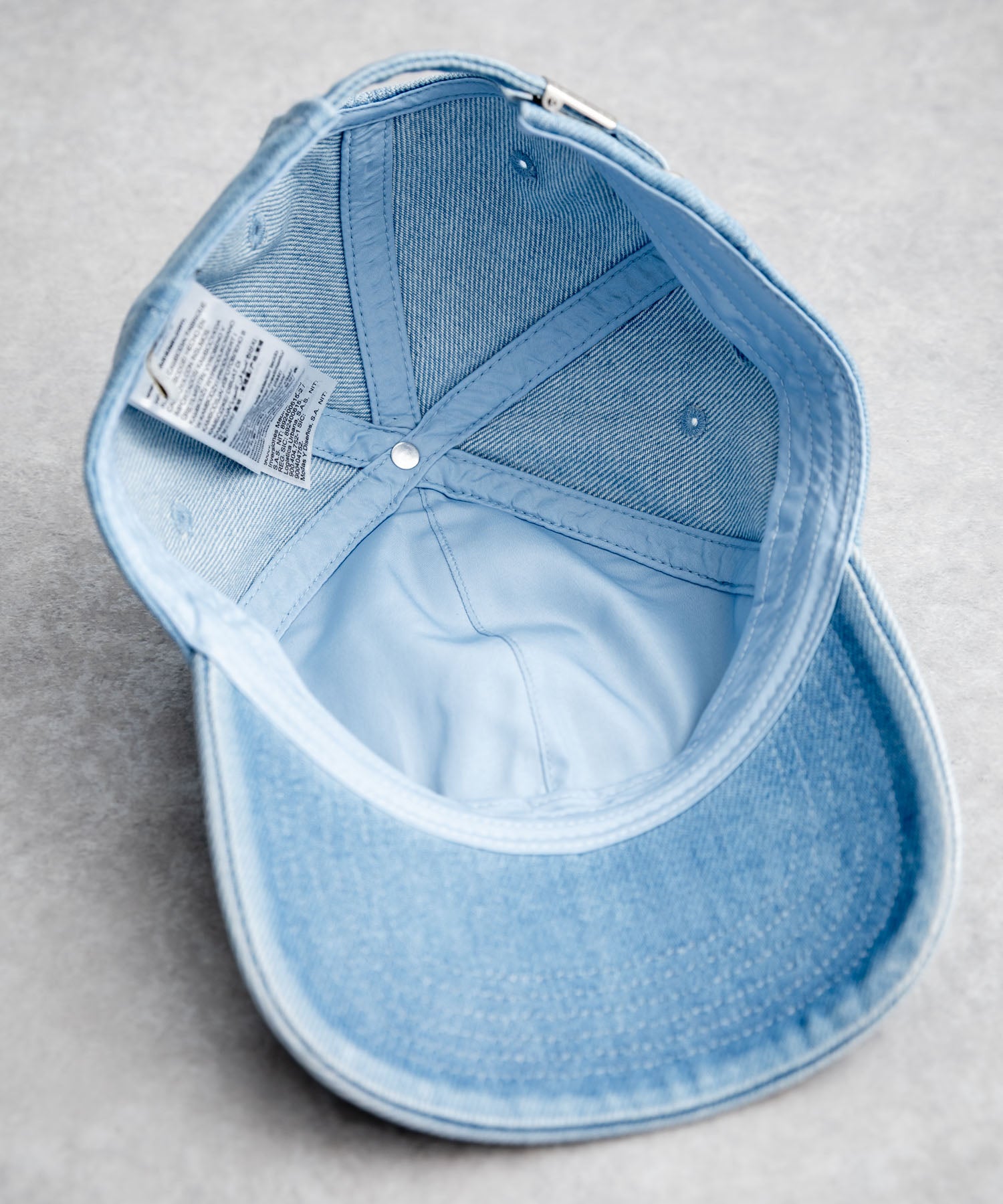Calvin Klein カルバンクライン LOGO DENIM CAP ワンポイントロゴ刺繍デニムベースボールキャップ 15932