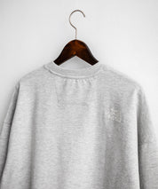 日本未展開モデル THE NORTH FACE ザ・ノースフェイス WHITE LABEL ホワイトレーベル TNF GO-TO SWEATSHIRTS ワンポイントロゴ刺繍クルーネック長袖スウェットトレーナー 15433