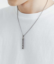 チャーム付きデザインチェーン合金ネックレス 11630