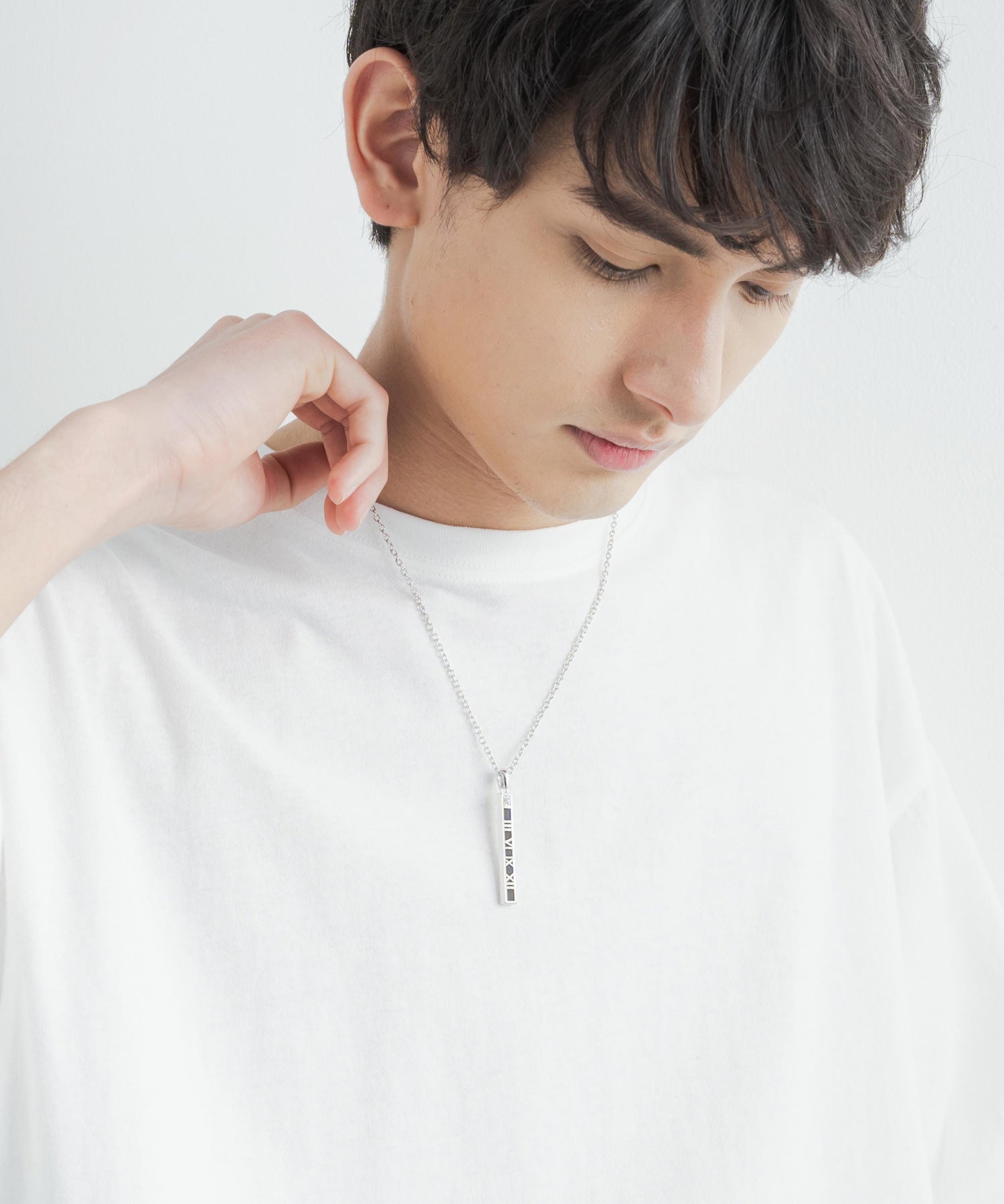 チャーム付きデザインチェーン合金ネックレス 11630