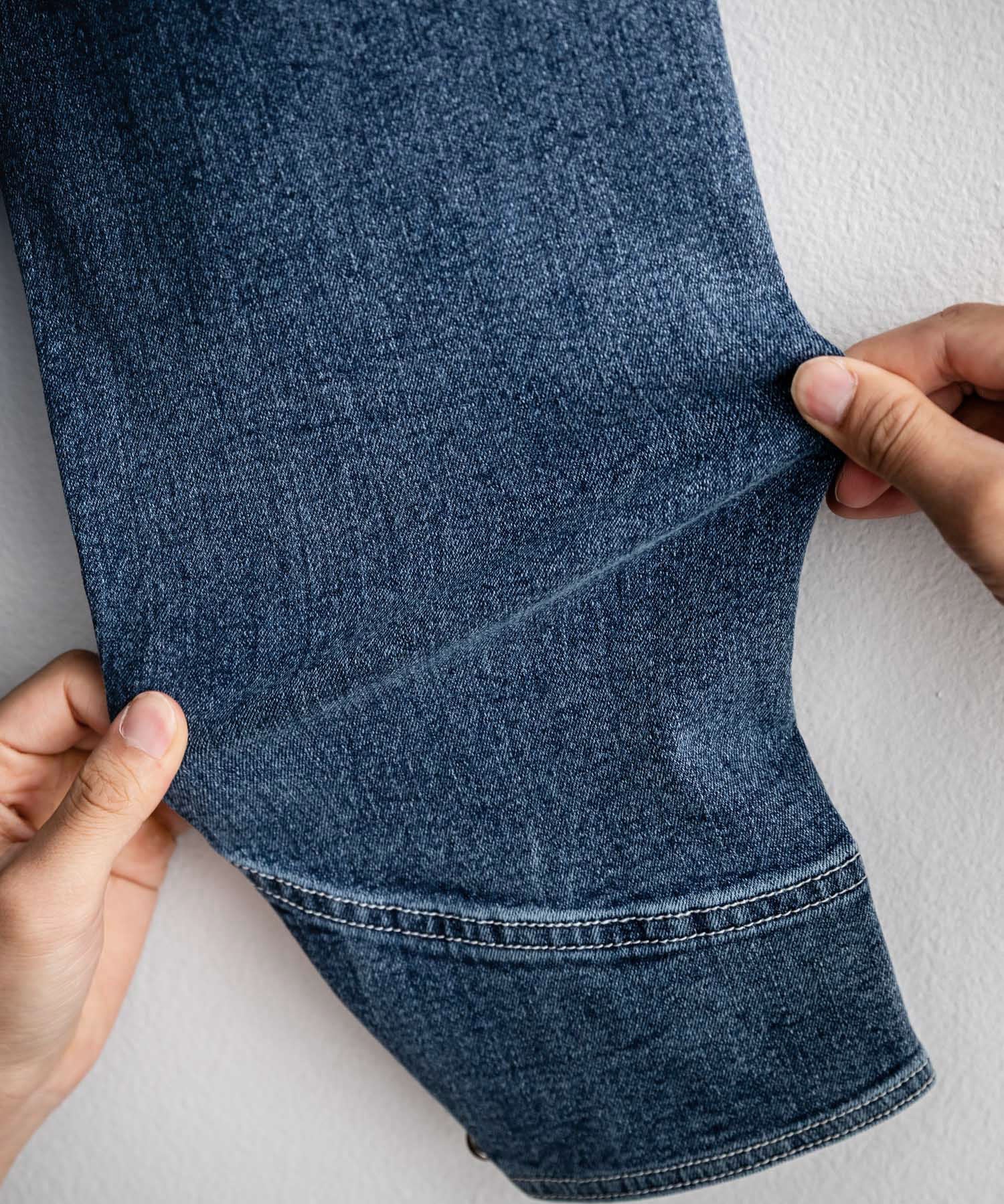 新色追加 Hanes ヘインズ ストレッチデニムカバーオール/デニムジャケット 14399