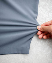 接触冷感 とろみビッグシルエットドルマン半袖シャツ 15365