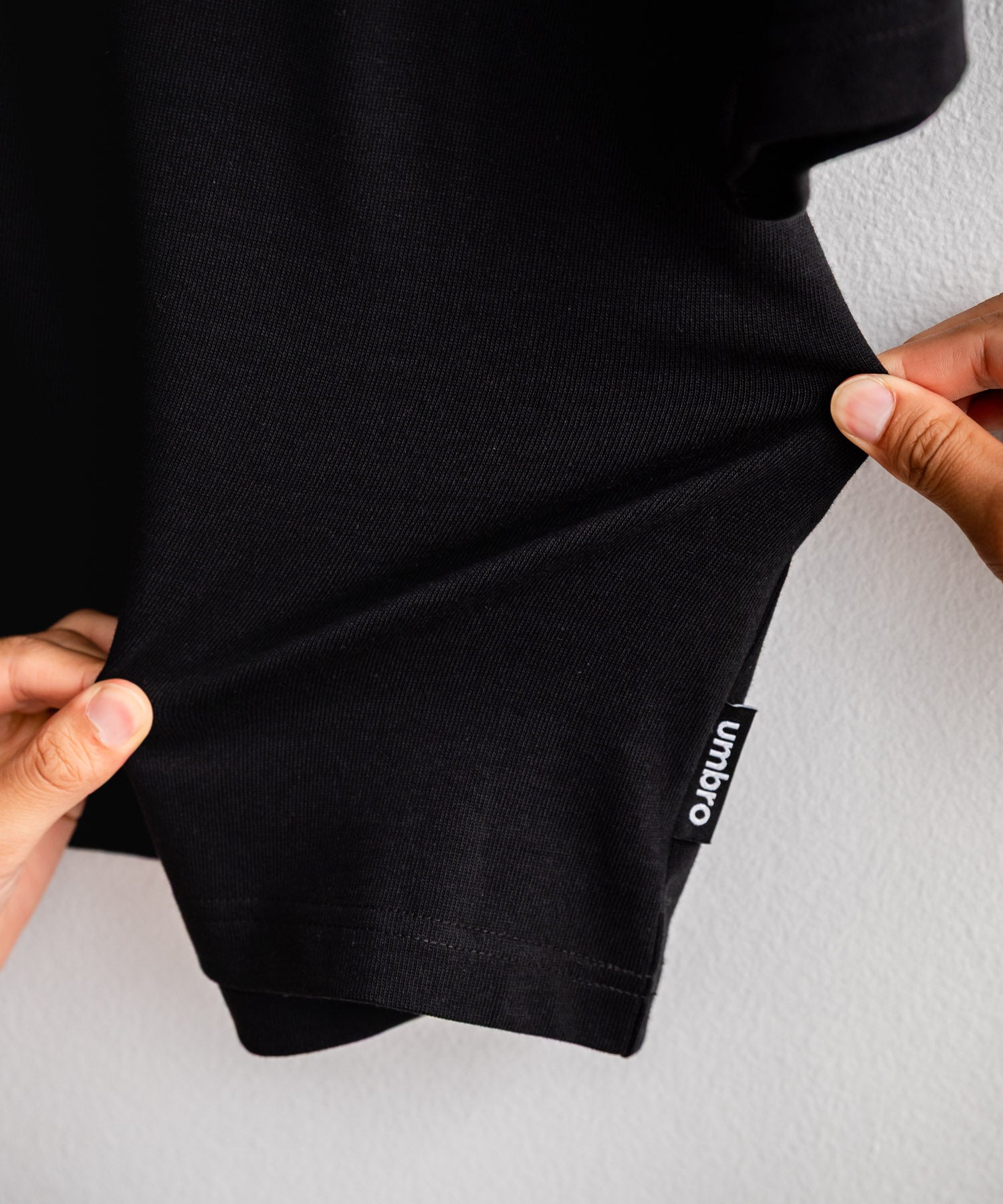 UMBRO アンブロ 別注コラボ オーバーサイズワンポイントロゴ刺繍クルーネック半袖Tシャツ