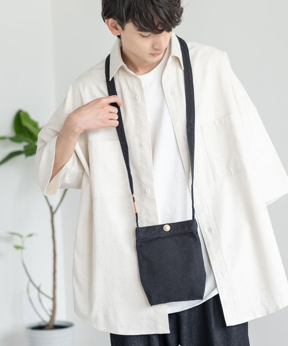 Butler Verner Sails バトラーバーナーセイルズ 日本製反応染めミニポーチ サコッシュバッグ JA-2340 8938